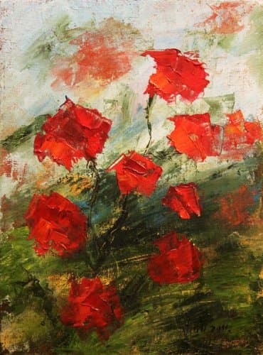 meymun sekili: 25,5x35, ketan,yagli boya, 100 man — 1