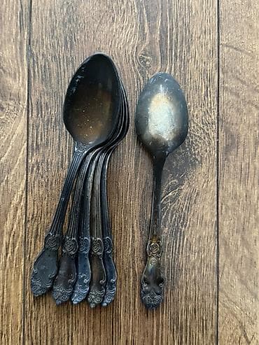 6 ədəd çay qaşığı melxior qaşıqlar. Qiymət: 6 ədədi 35 AZN Ünvan: Həzi