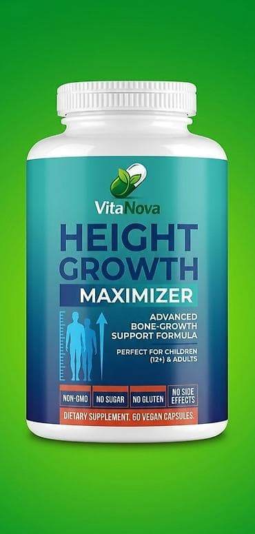 vitamin iyneler: Boy artım formulu Xüsusiyyətlər: Böyüklər və 12 + uşaqlar üçün üçün — 1