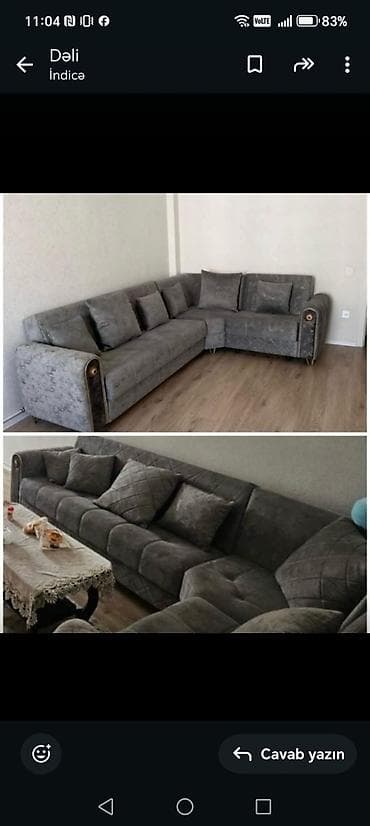 qamak nədir: Künc divan, Parça — 1