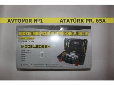 Avtomobil kompressorları və nasosları: 2 silindr nasos 🚙🚒 ünvana və bölgələrə ödənişli çatdırılma 💳birkart — 1