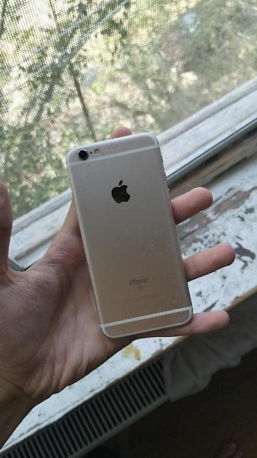 iphone 8 plus yeni: IPhone 6s, 16 GB, Matte Gold, Zəmanət, Kredit, Qırıq — 2