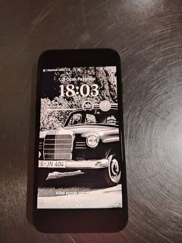 bərdə ayfon: IPhone SE, 64 GB, Qara, Barmaq izi — 2