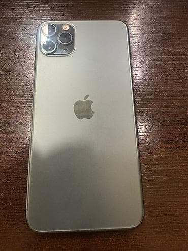 apple iphone 11 pro: IPhone 11 Pro Max, 256 GB, Matte Midnight Green, Face ID — 1