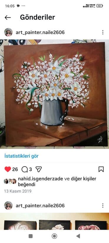 Sifarişlə əl işləri | Rəsm əsərləri, portretlər — 8