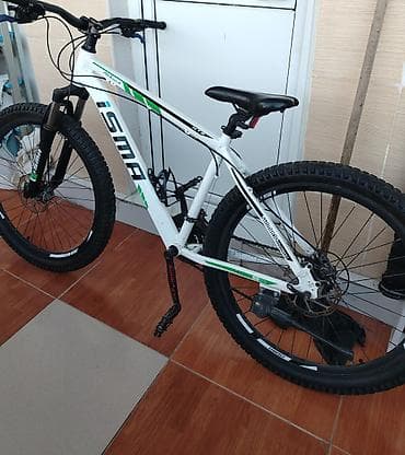 volta vsx: ISMA Akkord MTB velosipedi - Çərçivə: alüminium, ağ-yaşıl-qara — 3