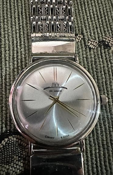 mexanik saat: Yeni, Qol saatı, Luch, rəng - Gümüşü — 3