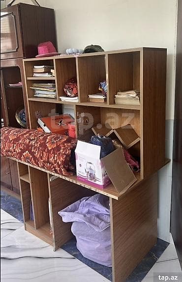 Pulsuz Mebel dəsti – kitab rəfi və TV tumbası - Kitab rəfi: Laminat lalafo.az -da Pulsuz Mebel dəsti – kitab rəfi və TV tumbası - Kitab rəfi: Laminat