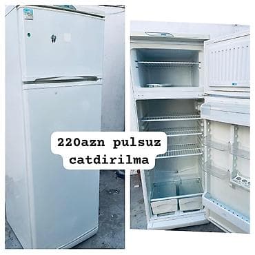 şivaki: 2 qapılı Shivaki Soyuducu Satılır, rəng - Ağ — 1