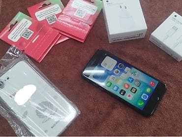 iphone 64: IPhone SE 2020, 64 GB, Qara, Barmaq izi — 2
