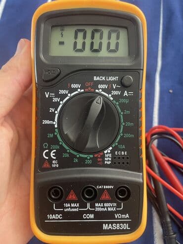 Multimetrlər və testerlər: Multimeter — 2