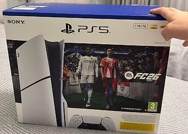 İdeal vəziyəttə, səliqəli saxlanılmış Playstation 5 slim FC 26 Bundle
