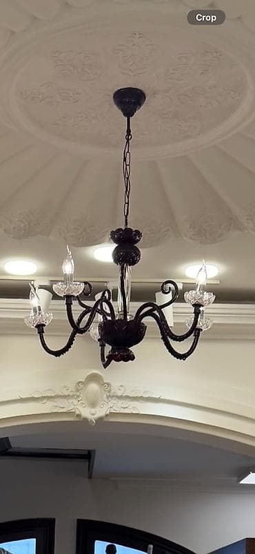 Çilçıraqlar: Çılçıraq, 6 lampa, Metal — 2