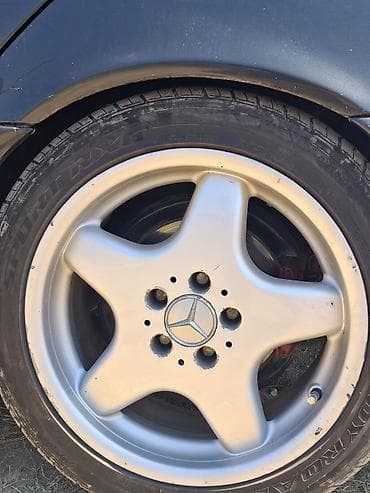 diskler 17: İşlənmiş Disk təkər Mercedes-Benz 215 / 50 / R 17, 5 Boltlu — 4