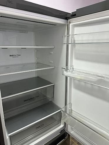 texno spar: İşlənmiş 2 qapılı LG Soyuducu Satılır, rəng - Gümüşü — 2