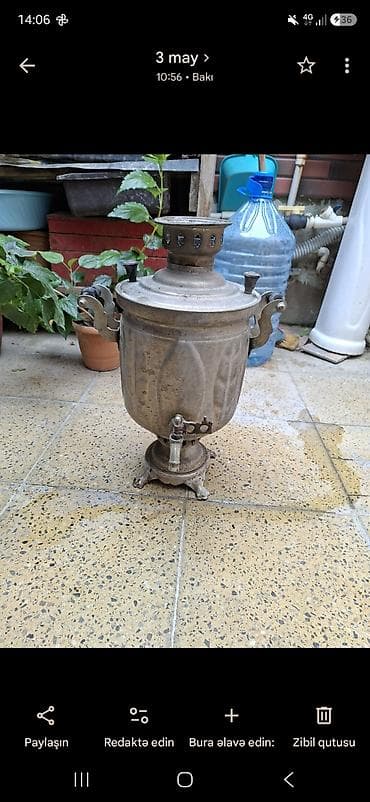 apple 12 ikinci el: İşlənmiş Od Samovar, 7 l, Ünvandan götürmə — 1