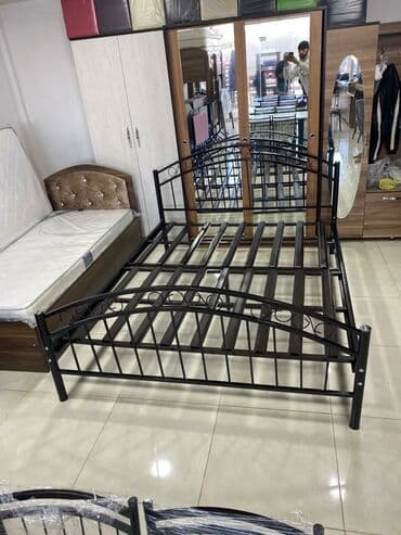 taxt: Yeni, İkinəfərlik çarpayı, Bazasız, Matras ilə, Azərbaycan — 2