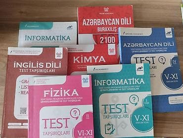 Mövzu üzrə Hədəf test və hazırlıq kitabları dəsti Dəstənin tərkibi: -