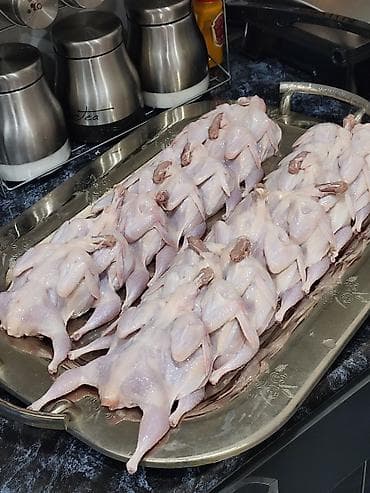 Turşular: Məhsul: Təmizlənmiş bıldırcın Təsvir: - Tam təmizlənmiş, içi — 1