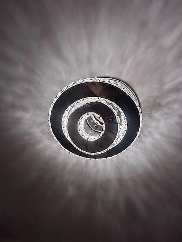 interyer: Led Çılçıraq, 4 və daha çox lampa, Metal — 2