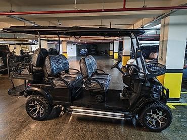 diffuser satisi: Elektrik golf karı – 4+2 yerlik, off-road təkərli Məhsul təsviri: - — 8