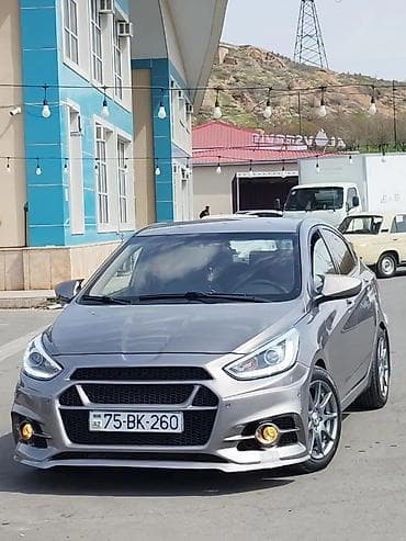 tubo az: Hyundai Accent sedan – geniş vizual tüninqlə. Xüsusiyyətlər: - — 6