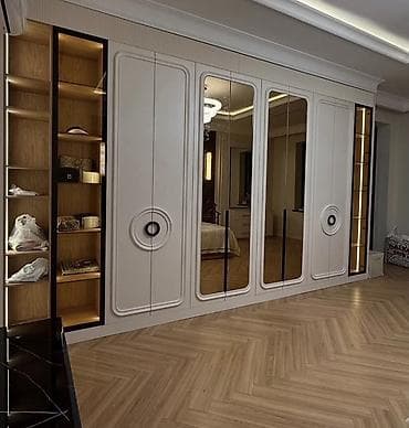 en son model metbex mebelleri: İkinəfərlik çarpayı, Dolab — 4