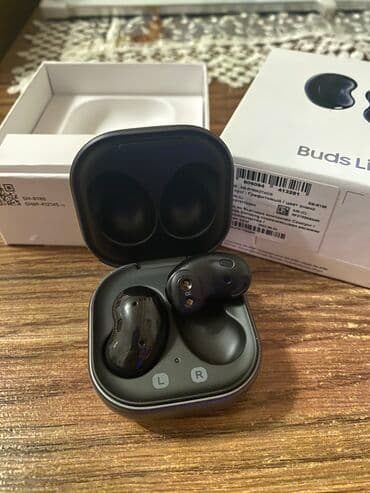 Mərmər effektli PVC panellər: Yeni Simsiz (Bluetooth) Qulaqcıqlar, Samsung, rəng - Qara — 3