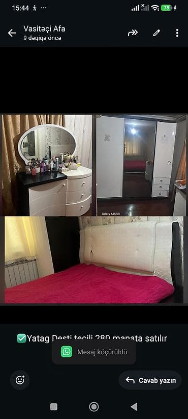 ✅Yatag Desti tecili 280 manata satılır 
Unvan nefciler*afa