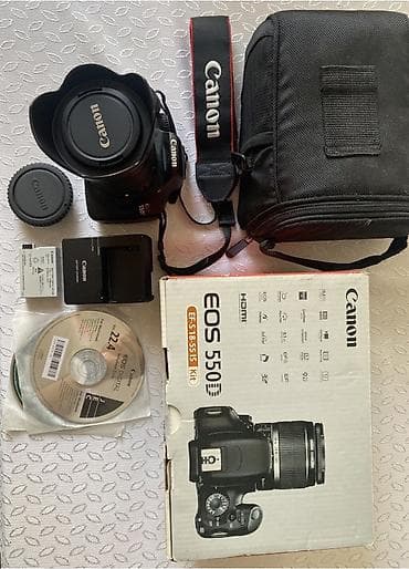 Məhsul 1: Canon EOS 550D (EF-S 18-55 IS Kit) - Rəqəmsal güzgülü