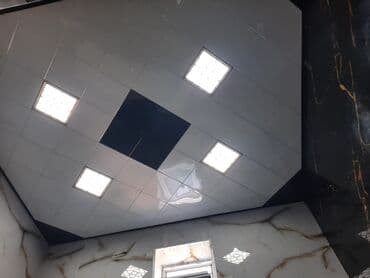 подвесной потолок в ванной: Asma tavan, Suyadavamlı, Ödənişli quraşdırma — 30