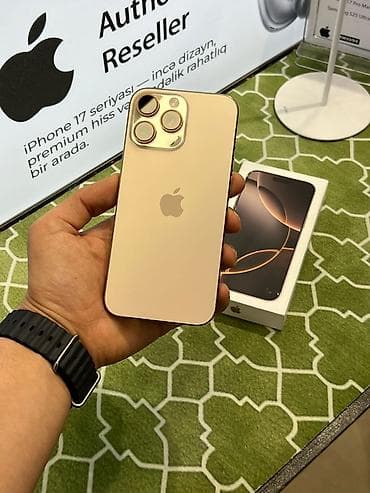 iphone 14 pro islenmis: IPhone 16 Pro Max, 1 TB, Qara — 1