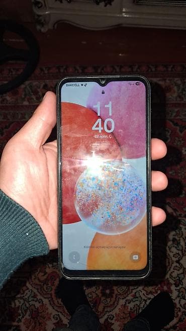 Samsung Galaxy A14, 128 GB, rəng - Qara, Sensor