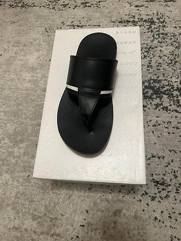 ax 35: Geox Respira kişi şipotu/sandal modeli - Rəng: qara, minimal dizayn - — 3