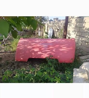 Все для дома и сада: Qırmızı plastik su çəni/konteyneri - Material: qalın divarlı plastik — 3