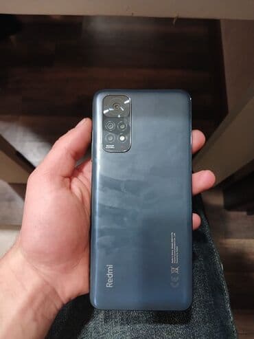 Poco: Redmi Note 11, 128 GB, rəng - Boz, Barmaq izi — 2