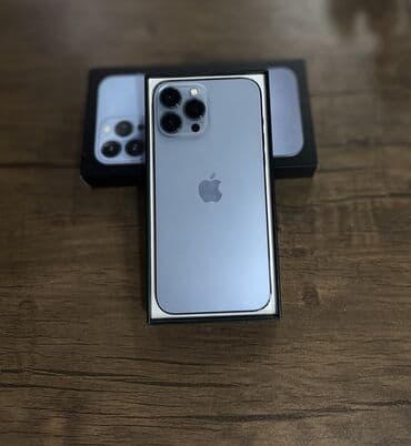 IPhone 13 Pro Max, 128 GB, Sierra Blue, Zəmanət