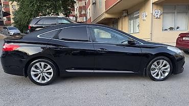 mercedes e class: Hyundai Grandeur (Azera) – qara rəngli biznes-sedan 🤝 Real alıcı ilə — 6