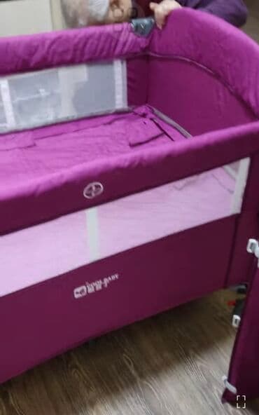 манеж люлька: Манеж-кровать Cool Baby в ярком красном цвете - отличный выбор для — 5