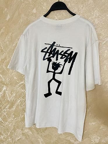 Futbolka, Stussy, M, rəng - Ağ lalafo.az -da Futbolka, Stussy, M, rəng - Ağ