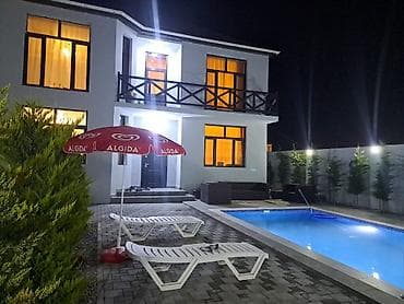 5 sot torpaq sahəsində yerləşən, 2 mərtəbəli, hovuzlu və komfortlu bağ — 5