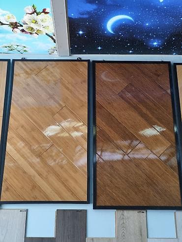 Bambuk parket və laminat panellər – müxtəlif rəng və teksturalar •