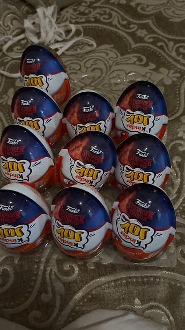 oyuncağ silah: Stranger thibgs kinder joy yumurta figurlari satilir her biri 7 azn — 2