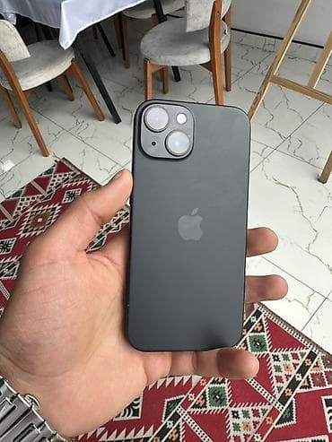 işlenmiş ucuz telefonlar: IPhone 15, Qara, Face ID — 2