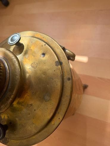 Məişət məhsulları: Əla vəziyyətdə, 12 möhürlü 150 illik antik samovar — 4