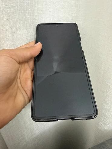 Samsung Z Flip, 256 ГБ, цвет - Черный, Отпечаток пальца