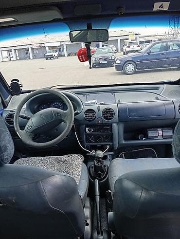 ford transit yuk: Renault Kangoo miniven - Kuzov: mavi rəng, sürgülü yan qapı - Salonda — 7