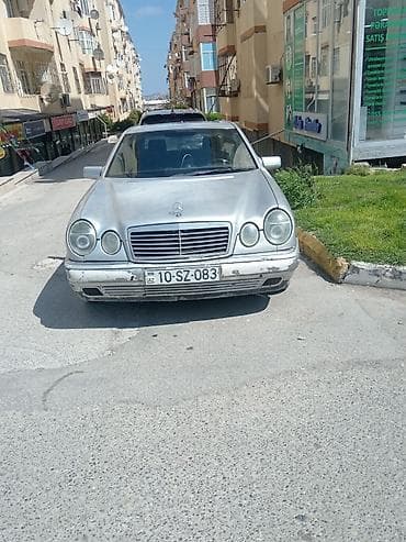 015 satisi: Mercedes-Benz E‑Class (W210) sedan - Kuzov: sedan, gümüşü rəng - — 9