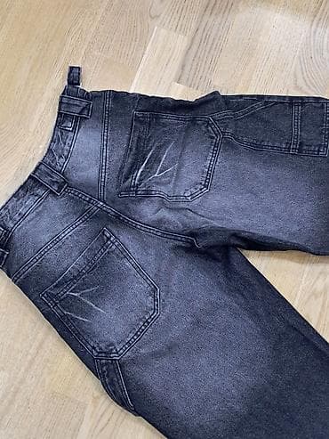 Жилеты, безрукавки: Джинсы, Bershka, M, цвет - Черный — 2