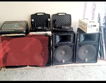 Səsgücləndirmə sistemi – tam dəst Tərkib: - Dynacord PowerMate 1000